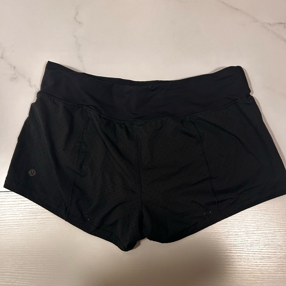 lululemon athletica Black Athletic Shorts